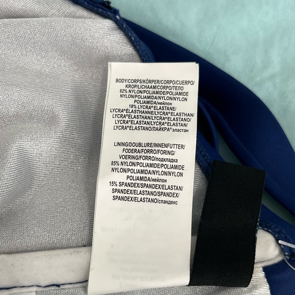 Maxine Women's Ikat Border Bandeau One Piece Swimsuit Size 8 New! - Picture 11 of 14